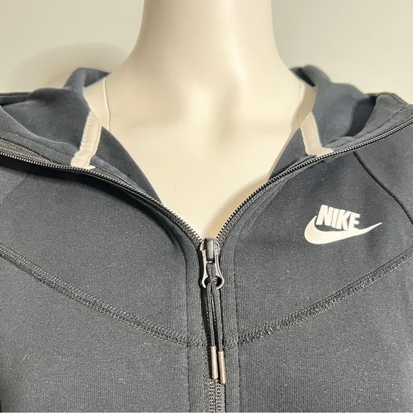 Nike Full-Zip Hoodie Jacket- Black - Women’s Small - Picture 2 of 13